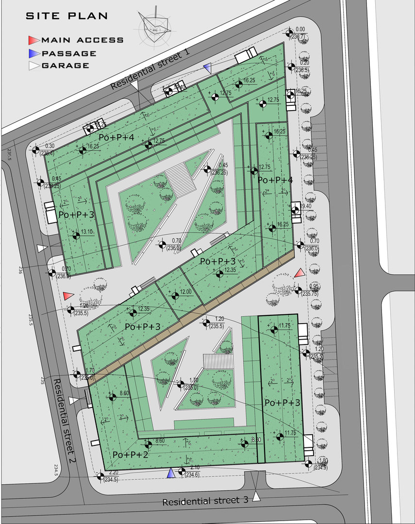 Contemporary Multi family Housing In Context Of Improving The Quality